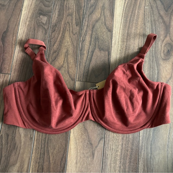 NWT | SKIMS Cotton Jersey T-Shirt Bra 42DDD - Picture 2 of 4